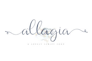 Allagia Font for Elegant Branding and Creative Projects