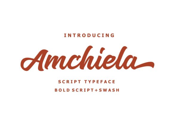 Amchiela: A Handwritten Font That Elevates Branding