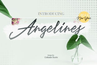 Angelines Script for Branding That Feels Handmade and Real