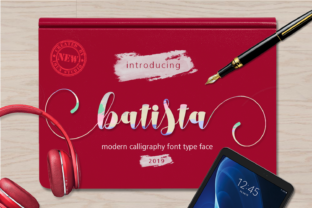 Batista: A Modern Calligraphy Font for Editorial Design