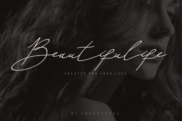 Beautifulife Script Font for Handmade Creations