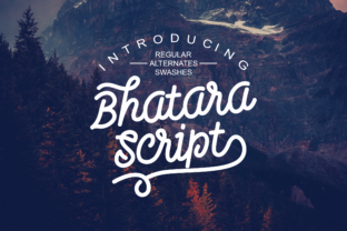 Bhatara: The Ultimate Vintage Script for Designers