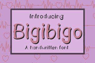 Bigibigo: A Handwritten Font for Creative Branding Projects