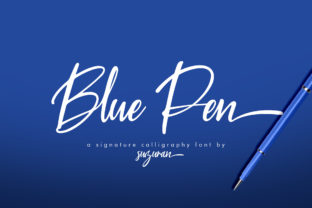 Blue Pen Script: The Perfect Typeface for Handmade Creators