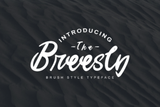 Breesly: A Handwritten Typeface for Authentic Branding