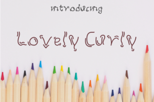 Bringing Whimsy to Branding with the Lovely Curly Typeface