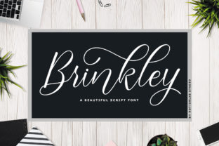 Brinkley Script: A Romantic Font for Handmade Creations