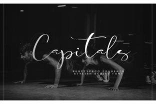 Capitals: A Fresh Script Font for Modern Branding
