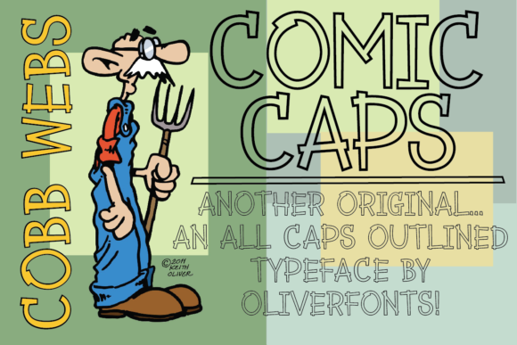 Comic Caps: The Fun Display Font for Bold Brand Identity