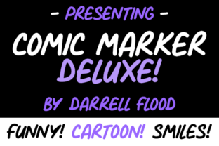 Comic Marker Deluxe: A Bold Font for Authentic Branding