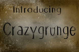 Crazygrunge Font for Spooky Campaign Designs