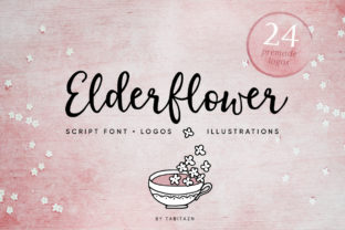 Elderflower: A Premium Script Handwritten Font for Editorial Design