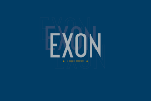 Exon: A Modern Sans Serif Font for Editorial Design