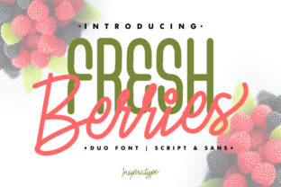 Fresh Berries Font for Creative Branding and Design Projects