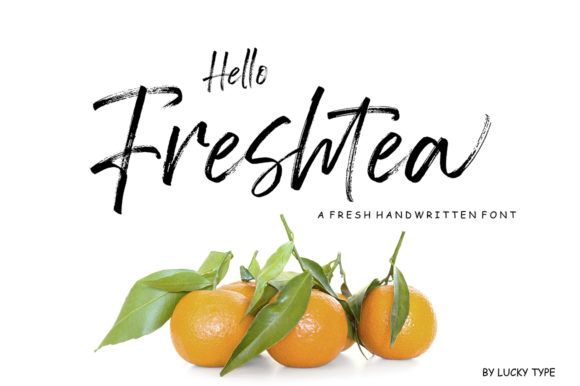 Hello Freshtea: A Dynamic Script Font for Modern Web Design