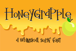 Honeygrapple Font: A Whimsical Script for Creative Projects