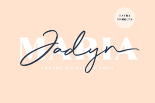 Jadyn Maria: A Luxurious Script Font for Branding