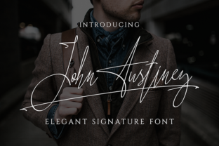 John Austiney: A Timeless Script Font for Elegant Design Projects