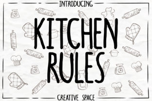 Kitchen Rules Font for Professional Branding and Creative Projects