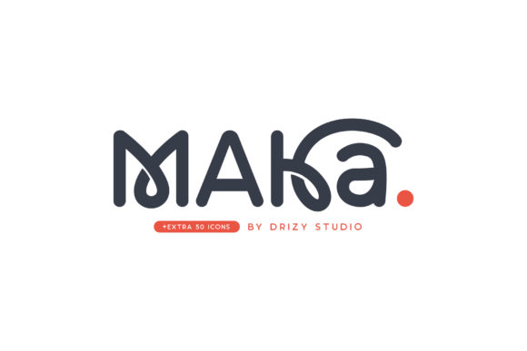 Maka Font: A Stylish Display Type for Modern Projects