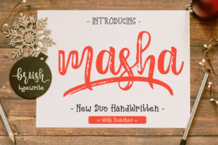 Masha Duo: A Script Font That Elevates Branding