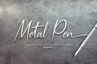 Metal Pen Script: A Fresh Typeface for Editorial Design