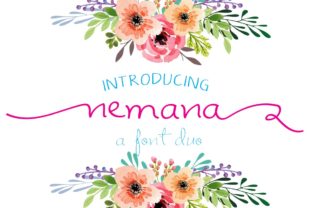 Nemana: A Playful Decorative Font for Creative Projects