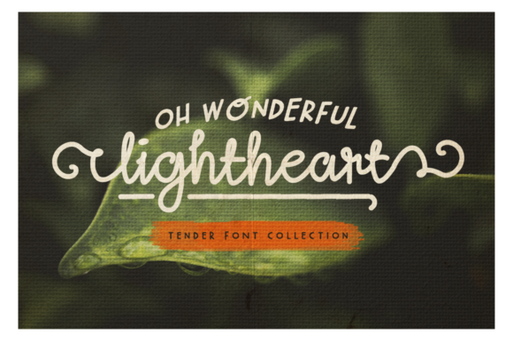 Oh Wonderful Lightheart: The Modern Script Typeface for Scroll-Stopping Campaigns