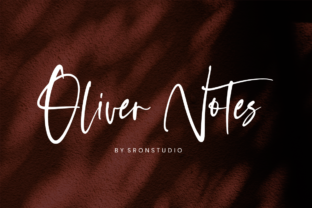 Oliver Notes: A Stylish Script Font for Modern Branding