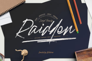 Raidden Family: A Modern Handwritten Font for Creative Projects