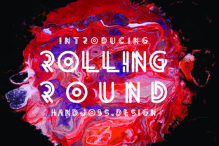 Roling Round for Bold and Contemporary Web Typography
