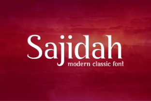 Sajidah: A Modern Serif Font for Thoughtful Editorial Design