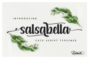 Salsabella: A Playful Script Font for Creative Makers
