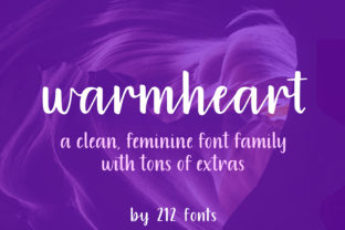 Warmheart: A Delicate Handwritten Font for Creative Projects