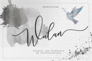 Wulan Script: The Elegant Typeface for Handmade Creators