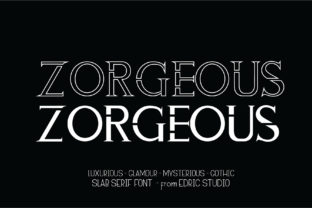 Zorgeous Serif Font for Professional Branding